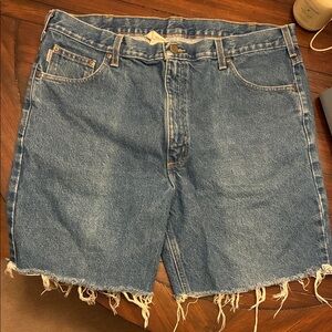 Carhartt Blue Jean Shorts for Men